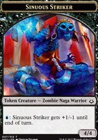 Sinuous Striker // Cat Double-Sided Token [Hour of Devastation Tokens] | Good Games Morley