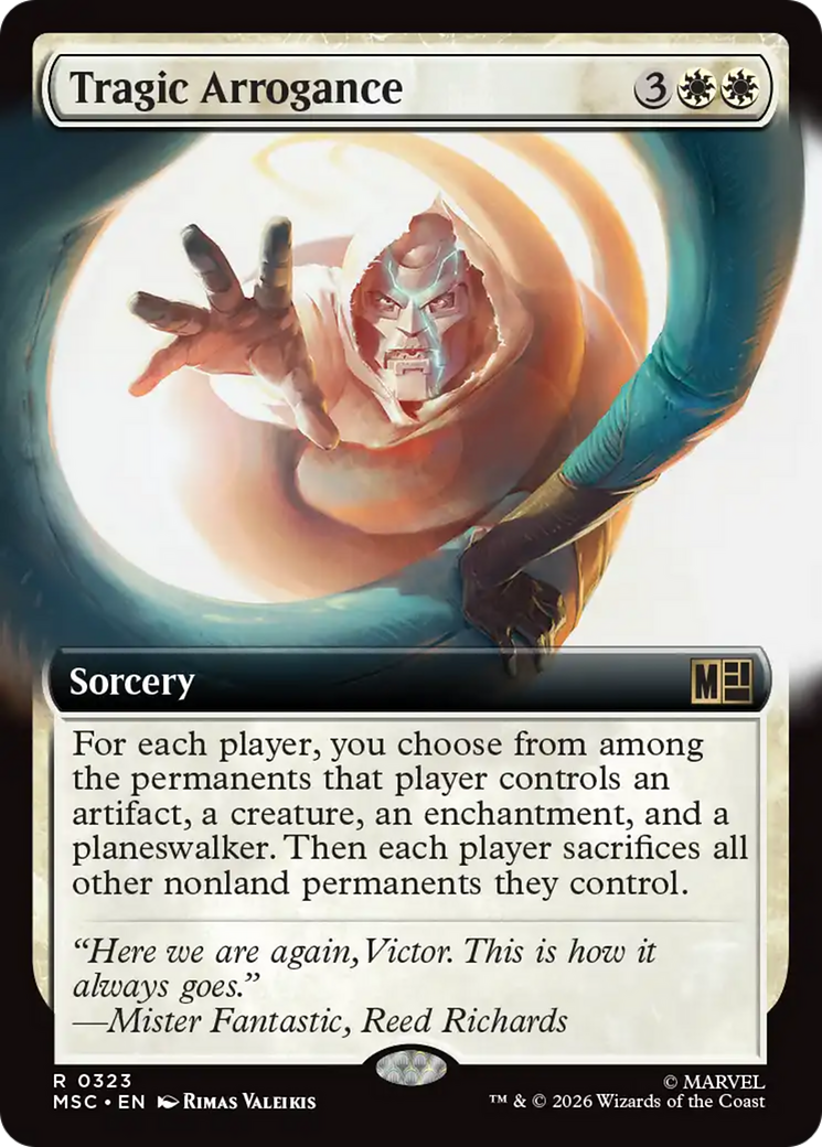 Tragic Arrogance (Extended Art) [Marvel Super Heroes Commander] | Good Games Morley