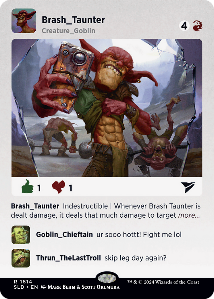 Brash Taunter [Secret Lair Drop Series] | Good Games Morley
