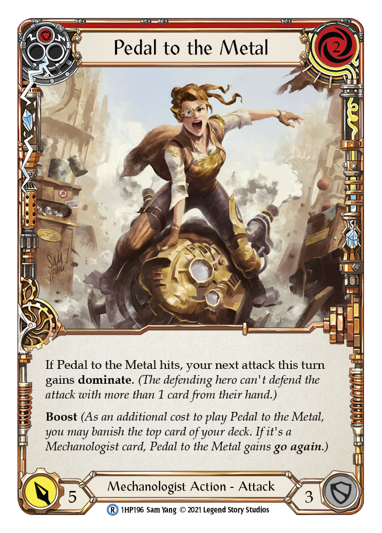 Pedal to the Metal (Red) [1HP196] (History Pack 1) | Good Games Morley