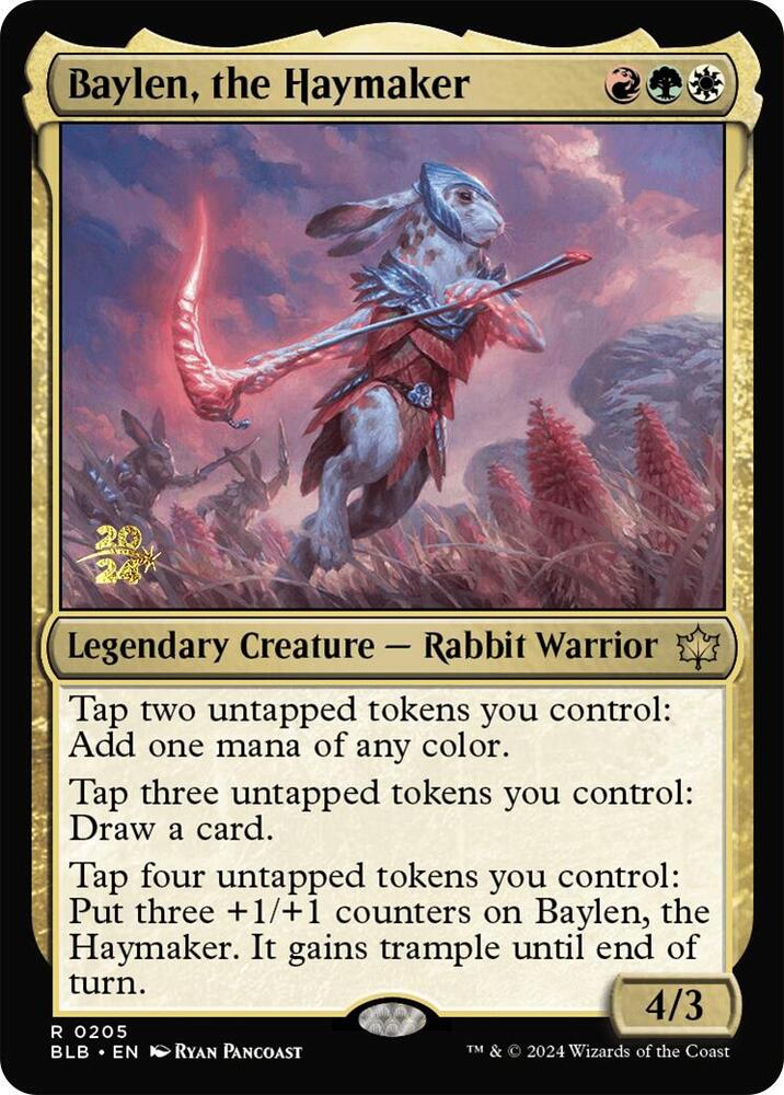 Baylen the Haymaker 205s/160 (Prerelease Cards)  - Foil | Good Games Morley