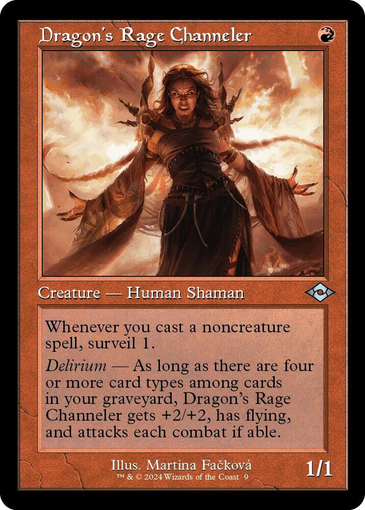 Dragons Rage Channeler Retro Frame 9 (Modern Horizons 2)  | Good Games Morley