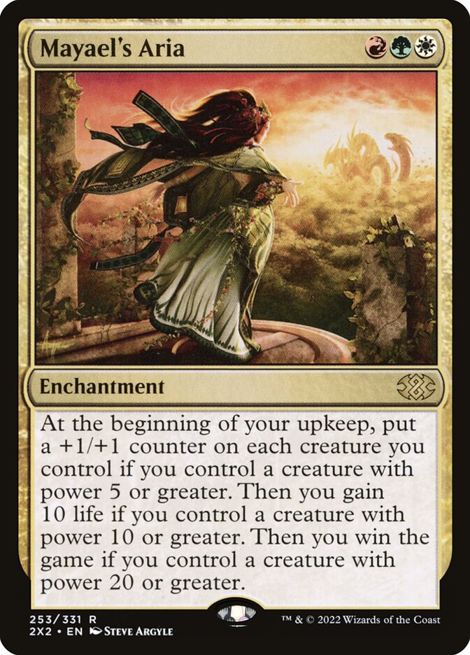 Mayael's Aria 253 (Double Masters 2022)  - Foil | Good Games Morley