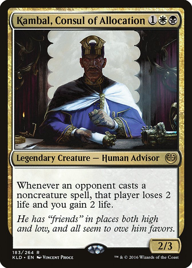 Kambal, Consul of Allocation [Kaladesh] | Good Games Morley