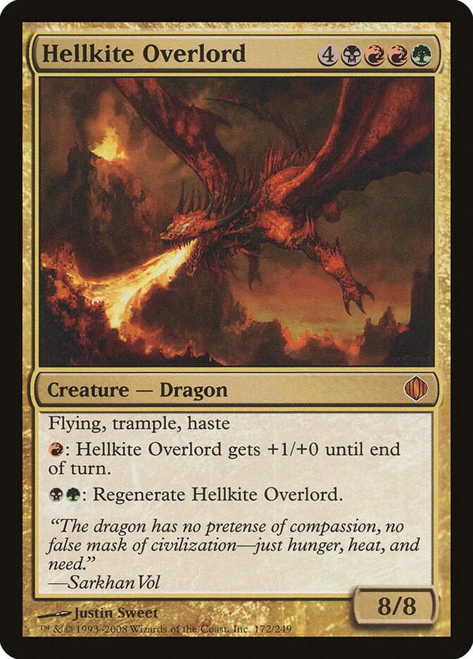 Hellkite Overlord 172/249 (Shards of Alara)  - Foil | Good Games Morley