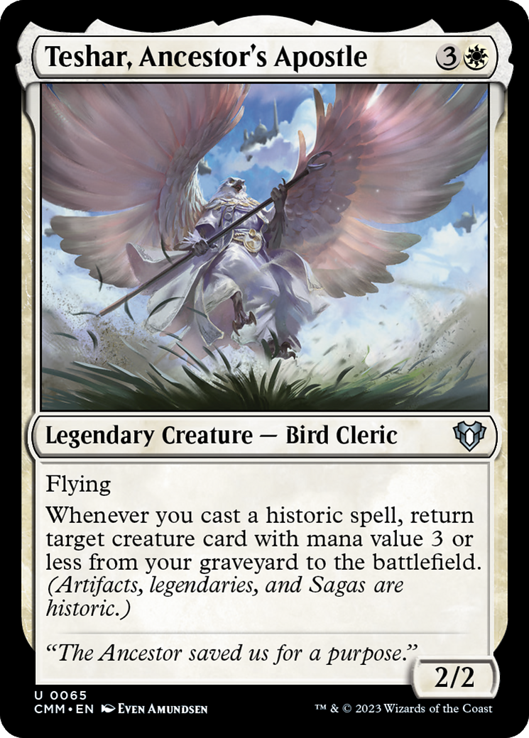 Teshar, Ancestor's Apostle [Commander Masters] | Good Games Morley