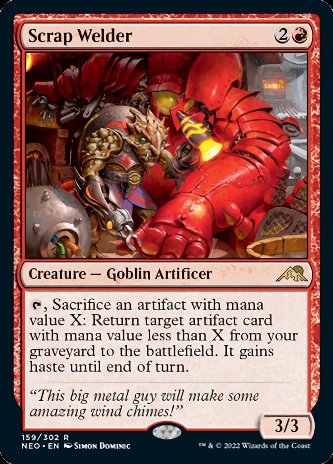 Scrap Welder [Kamigawa: Neon Dynasty] | Good Games Morley