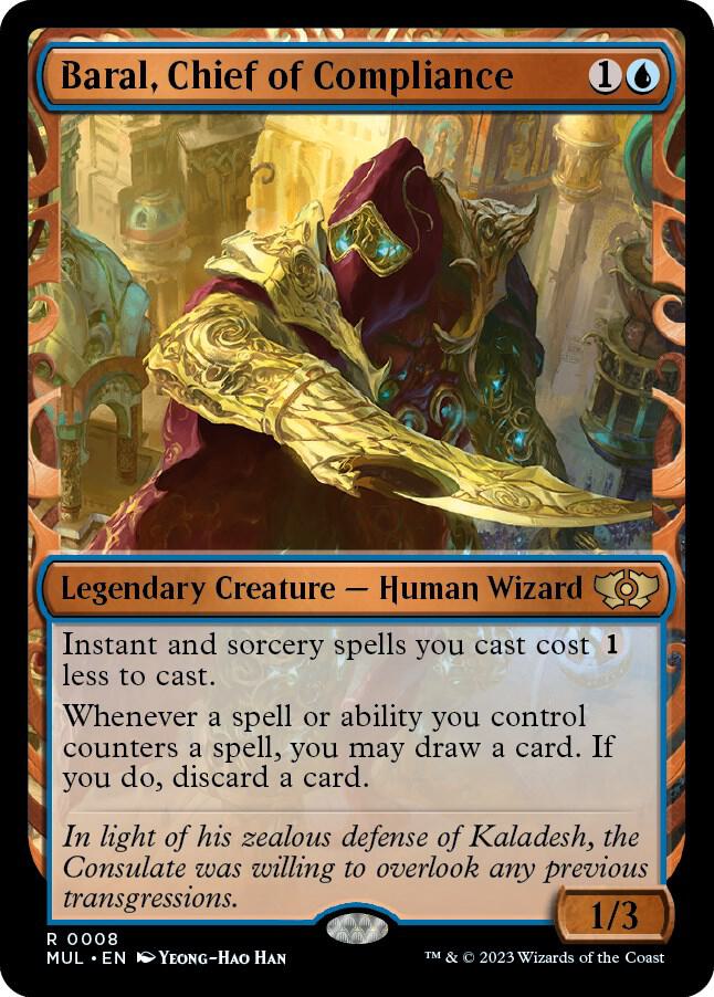 Baral, Chief of Compliance 8 (March of the Machine: Multiverse Legends)  - Showcase | Good Games Morley