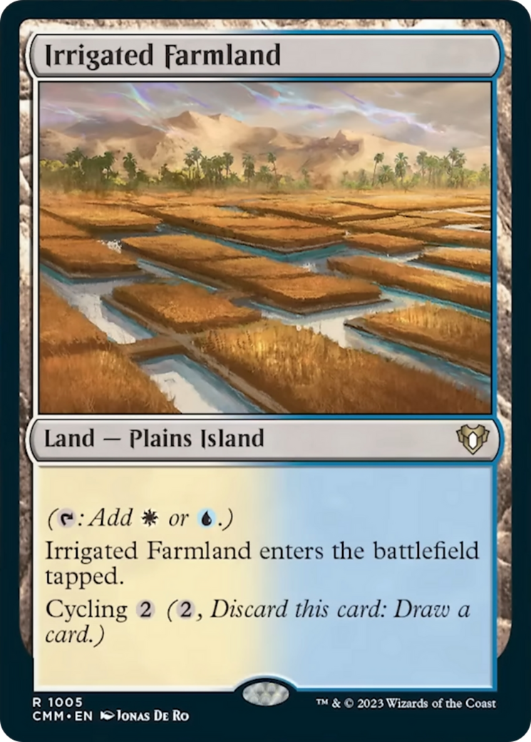 Irrigated Farmland [Commander Masters] | Good Games Morley