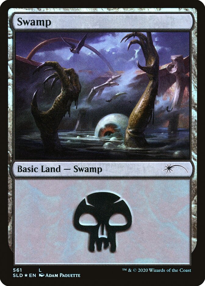 Swamp (Witchcraft) (561) [Secret Lair Drop Promos] | Good Games Morley