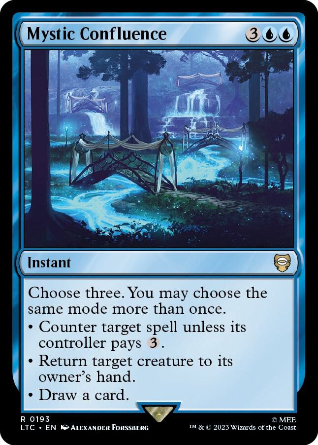 Mystic Confluence 193/347 (Commander: The Lord of the Rings: Tales of Middle-earth)  | Good Games Morley