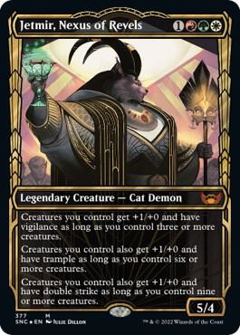 Jetmir Nexus of Revels Gilded Foil 377/281 (Streets of New Capenna)  - Foil | Good Games Morley