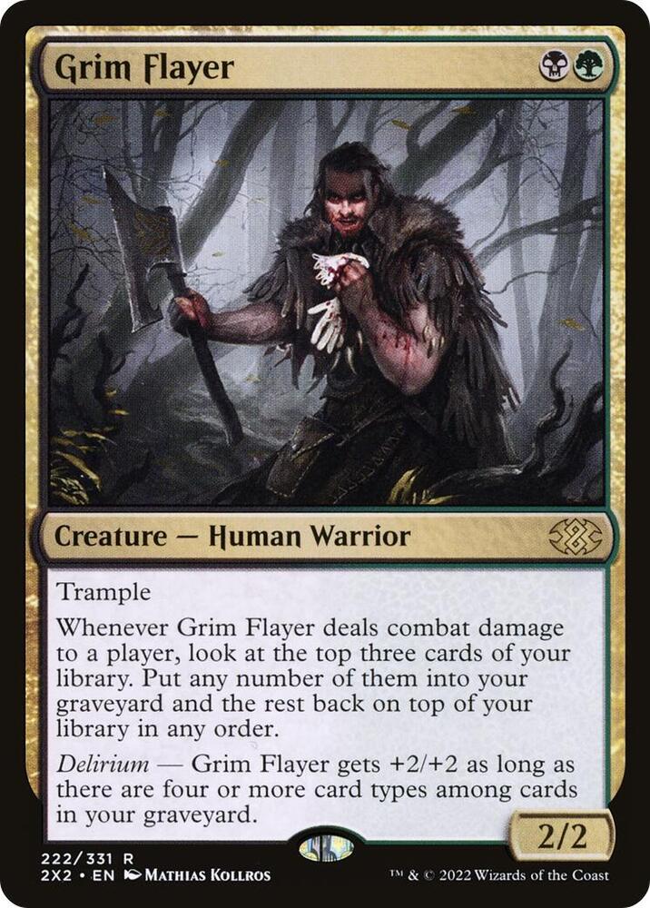 Grim Flayer 222/331 (Double Masters 2022)  - Foil | Good Games Morley
