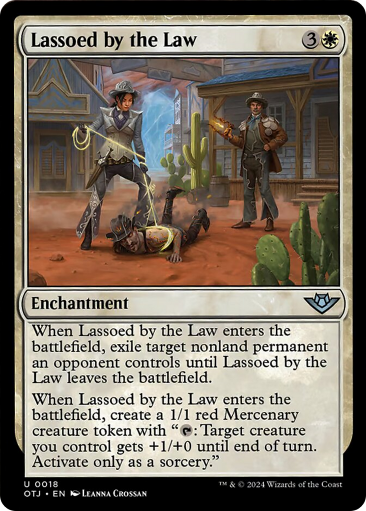 Lassoed by the Law [Outlaws of Thunder Junction] | Good Games Morley