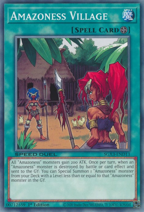 Amazoness Village [SGX3-END13] Common | Good Games Morley