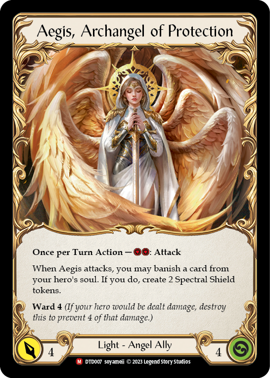 Figment of Protection // Aegis, Archangel of Protection [DTD007] (Dusk Till Dawn) | Good Games Morley