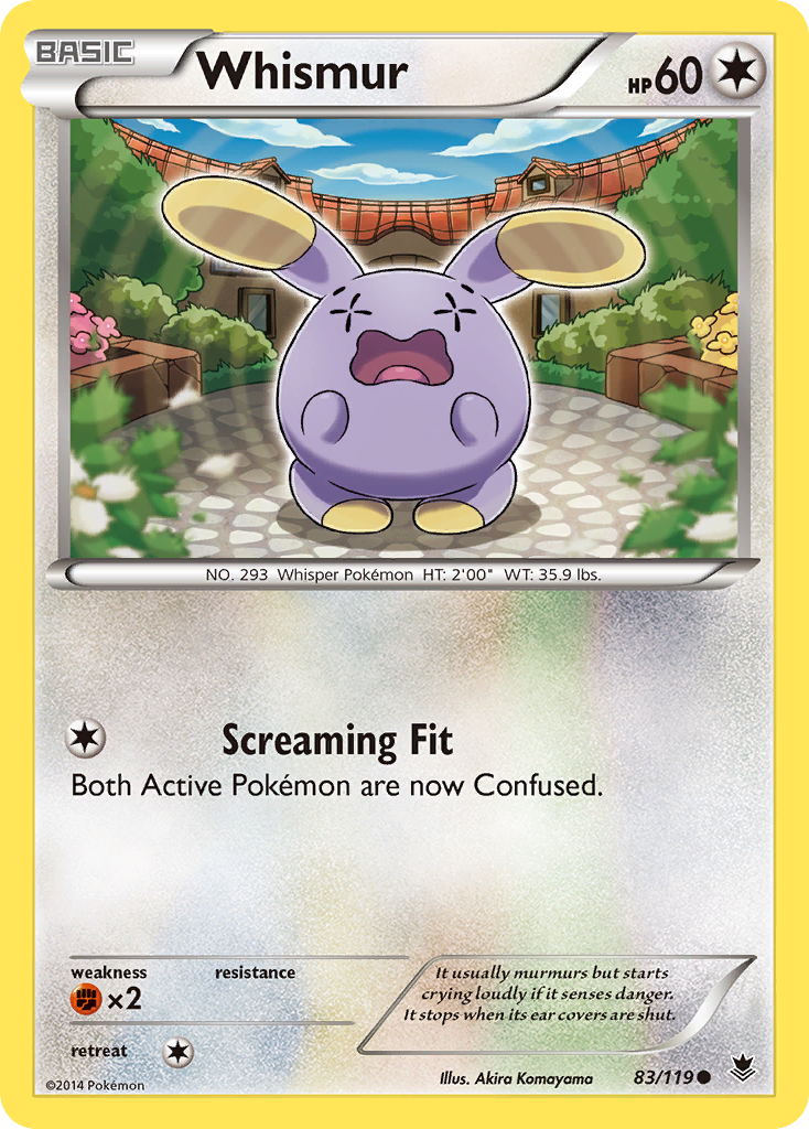 Whismur (83/119) [XY: Phantom Forces] | Good Games Morley
