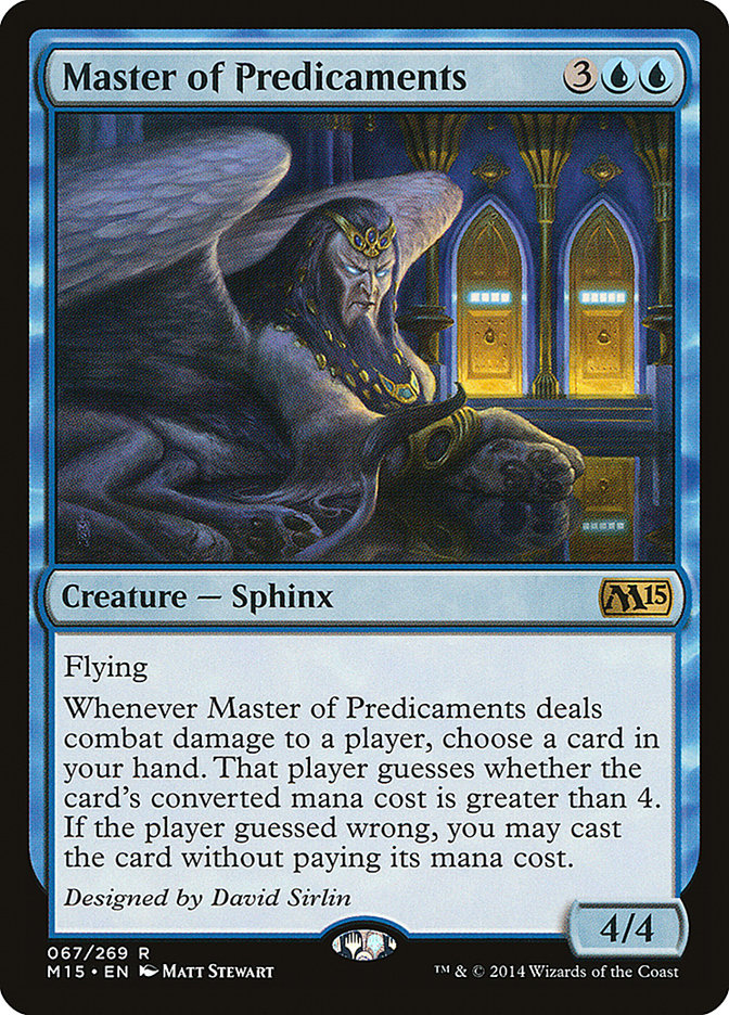 Master of Predicaments 67/269 (Magic 2015 (M15))  | Good Games Morley