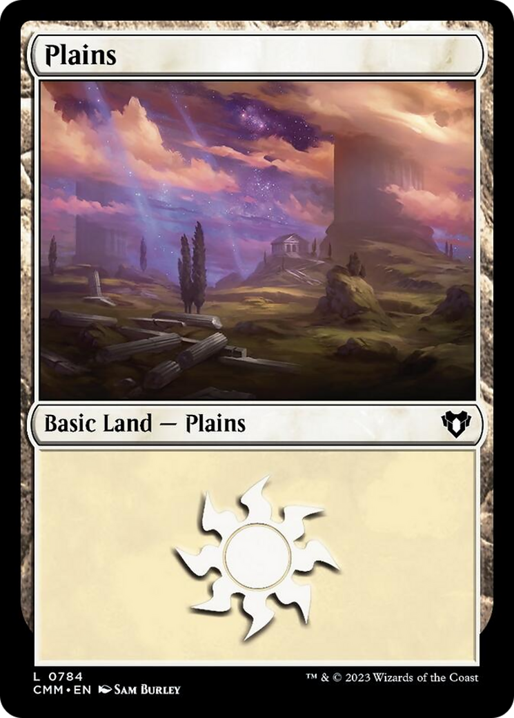 Plains (784) [Commander Masters] | Good Games Morley