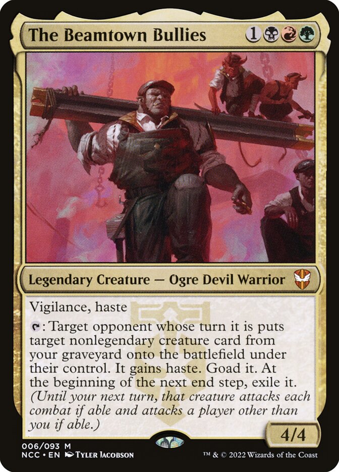 The Beamtown Bullies 6 (Commander: Streets of New Capenna)  - Foil | Good Games Morley