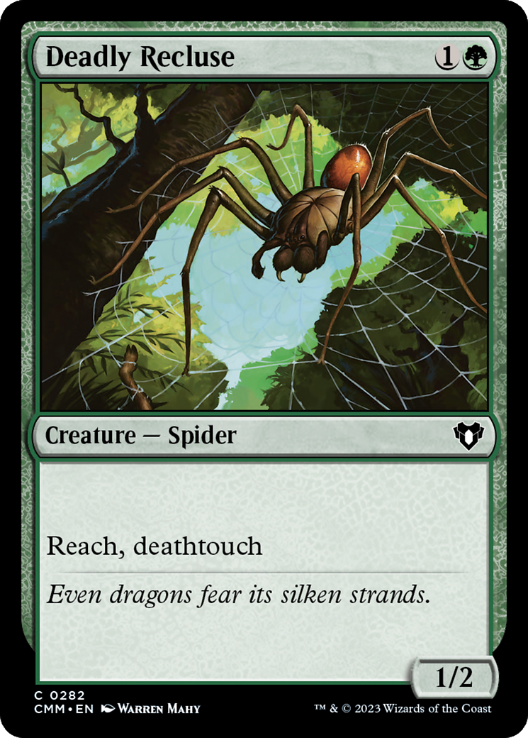 Deadly Recluse [Commander Masters] | Good Games Morley