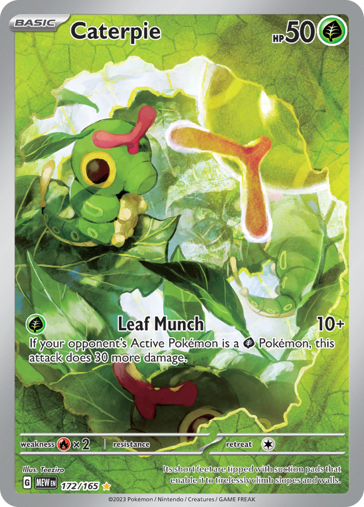 Caterpie (172/165) [Scarlet & Violet 151] | Good Games Morley