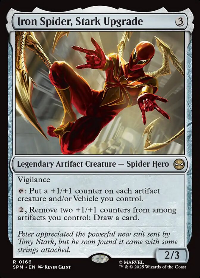 Iron Spider, Stark Upgrade 166 (Marvel's Spider-Man)  - Foil | Good Games Morley