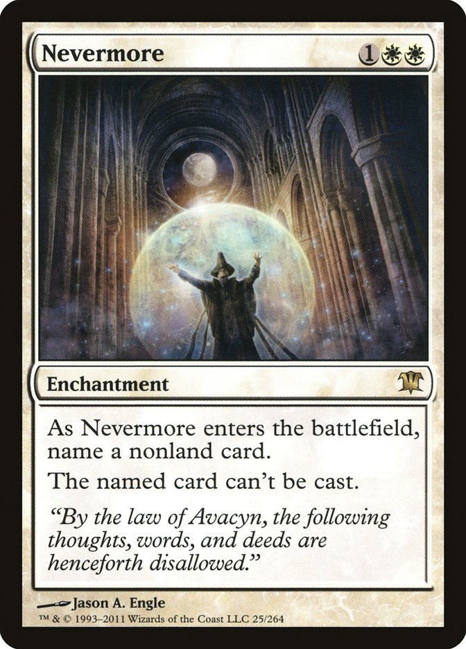 Nevermore 25/264 (Innistrad)  | Good Games Morley