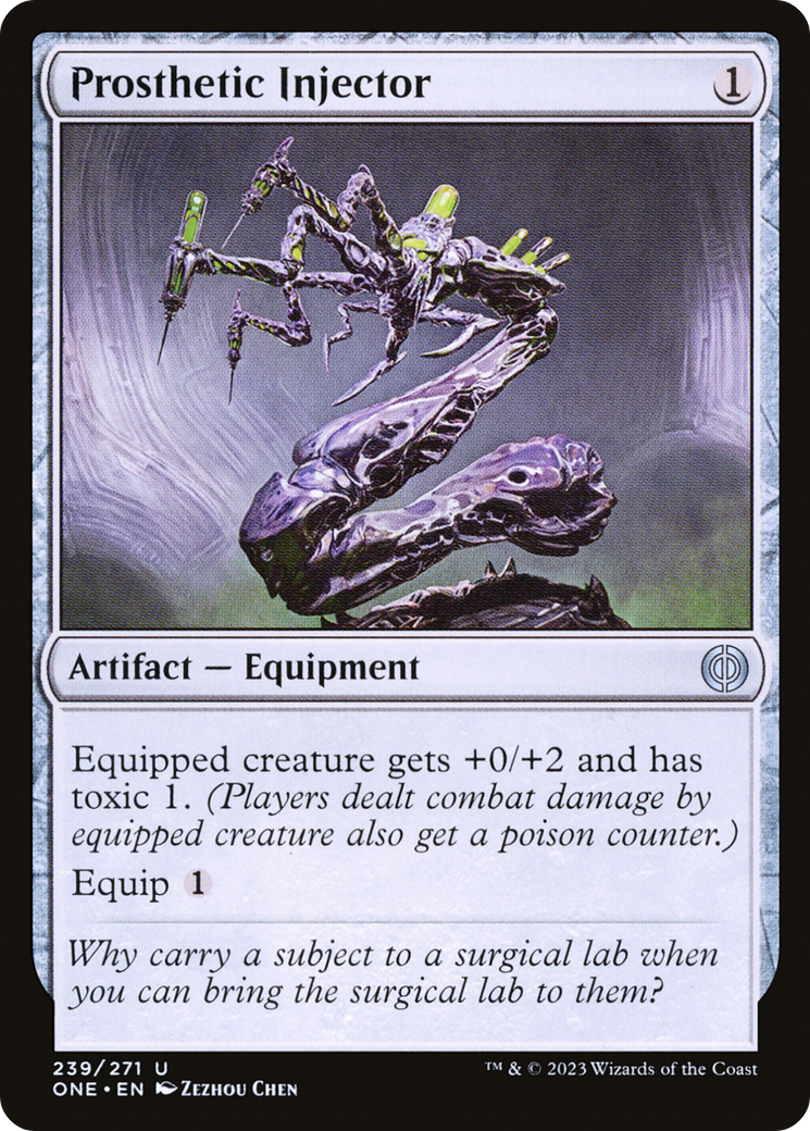 Prosthetic Injector [Phyrexia: All Will Be One] | Good Games Morley