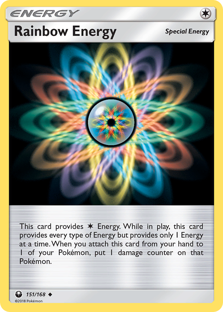 Rainbow Energy (151/168) [Sun & Moon: Celestial Storm] | Good Games Morley