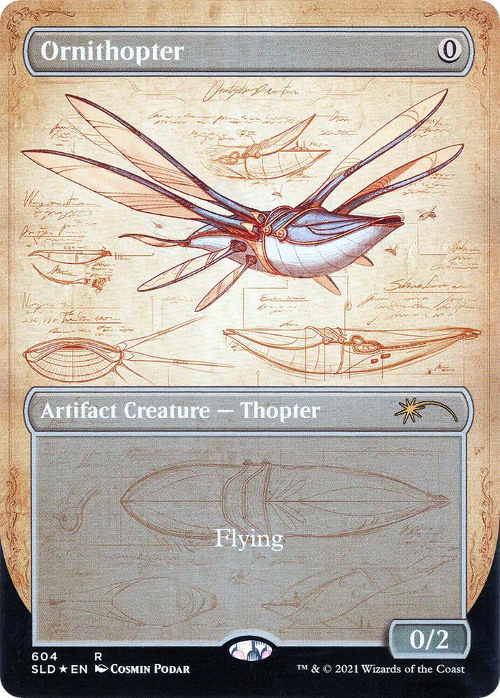 Ornithopter 604 (Secret Lair Drop Series)  - Borderless Foil | Good Games Morley