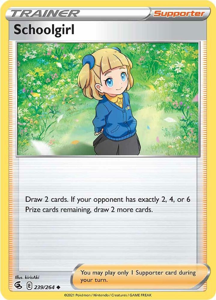 Schoolgirl 239/264 (SWSH08: Fusion Strike)  | Good Games Morley