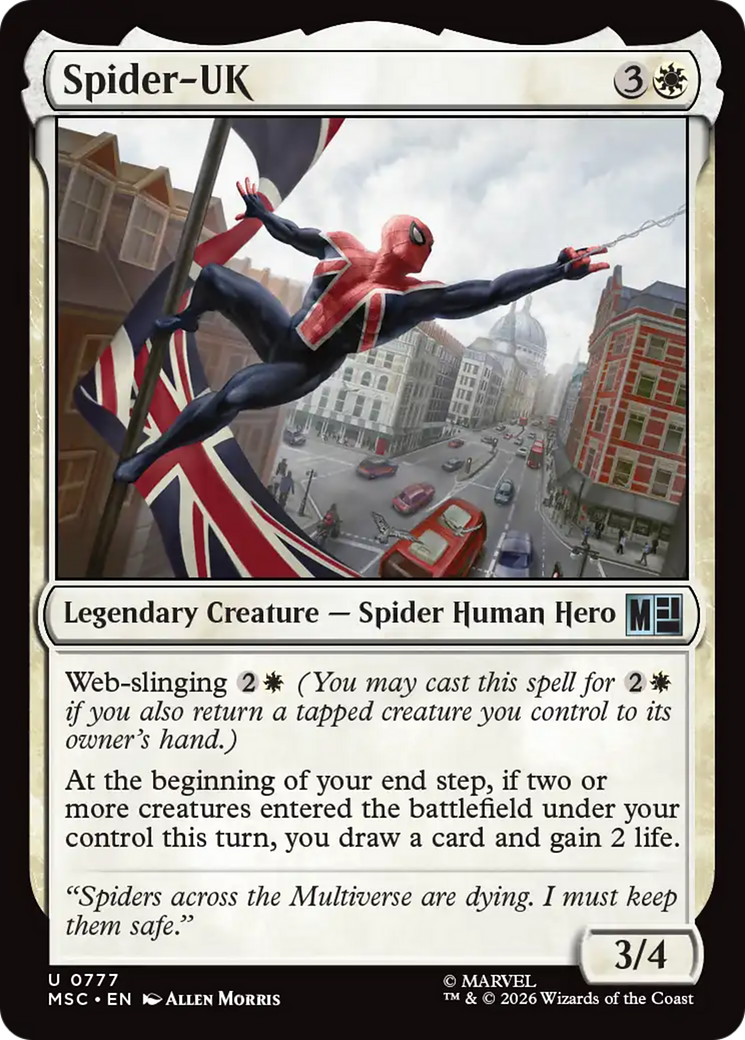 Spider-UK [Marvel Super Heroes Commander] | Good Games Morley