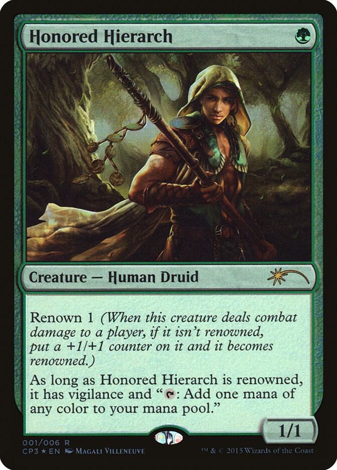 Honored Hierarch 1 (Unique and Miscellaneous Promos)  - Foil | Good Games Morley