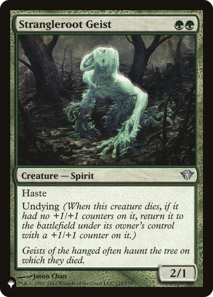 Strangleroot Geist DKA DKA-127/5075 (The List Reprints)  | Good Games Morley