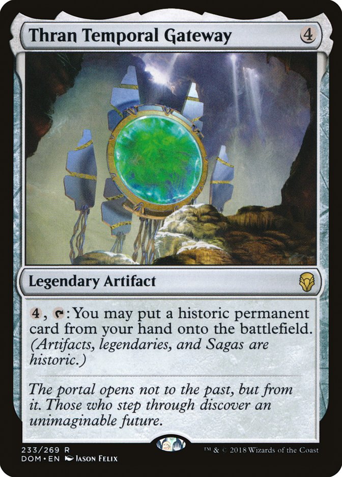 Thran Temporal Gateway 233/269 (Dominaria)  - Foil | Good Games Morley