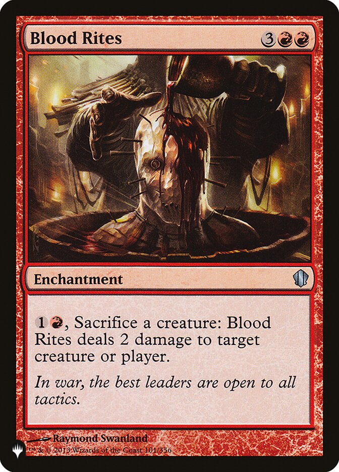 Blood Rites [The List] | Good Games Morley