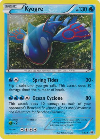 Kyogre (XY51) (Jumbo Card) [XY: Black Star Promos] | Good Games Morley