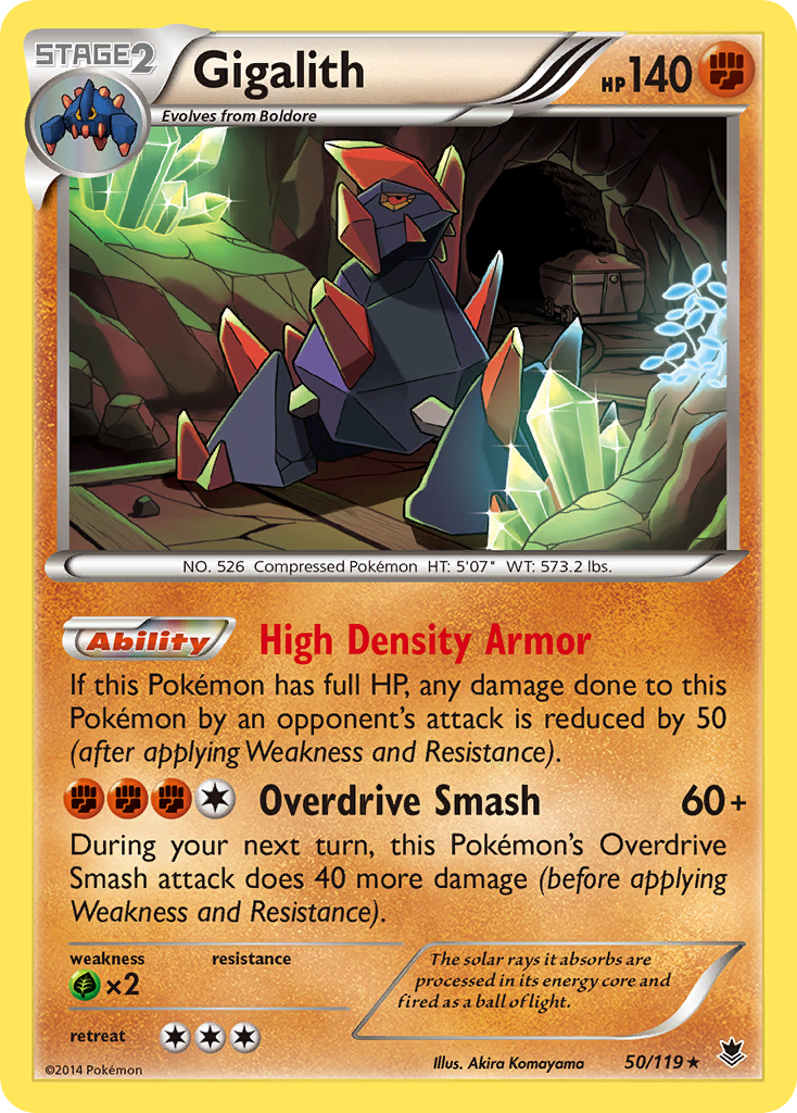 Gigalith (50/119) [XY: Phantom Forces] | Good Games Morley