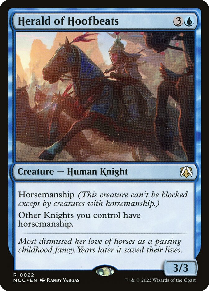 Herald of Hoofbeats 22/444 (Commander: March of the Machine)  | Good Games Morley