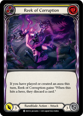 Reek of Corruption (Yellow) [EVR114] (Everfest)  1st Edition Rainbow Foil | Good Games Morley
