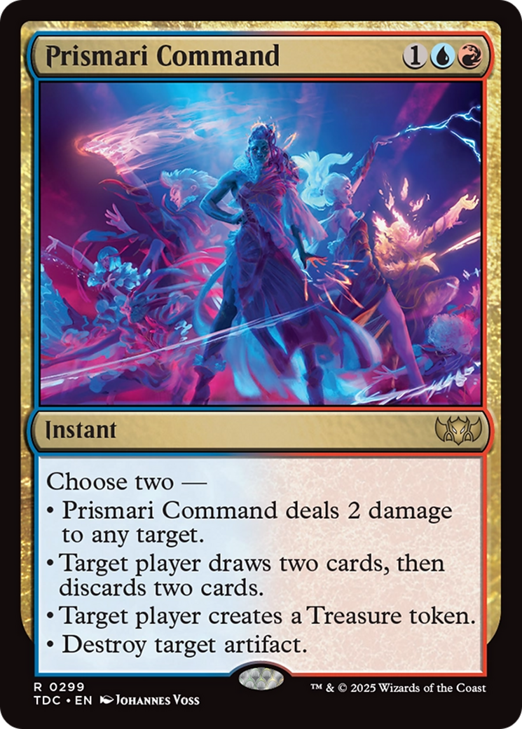 Prismari Command [Tarkir: Dragonstorm Commander] | Good Games Morley