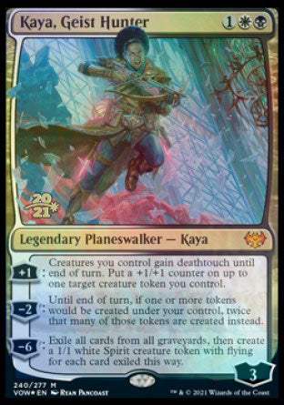 Kaya, Geist Hunter [Innistrad: Crimson Vow Prerelease Promos] | Good Games Morley