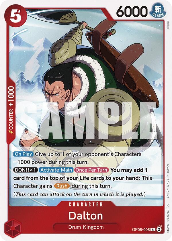 Dalton OP08-008 (Two Legends)  - Foil | Good Games Morley