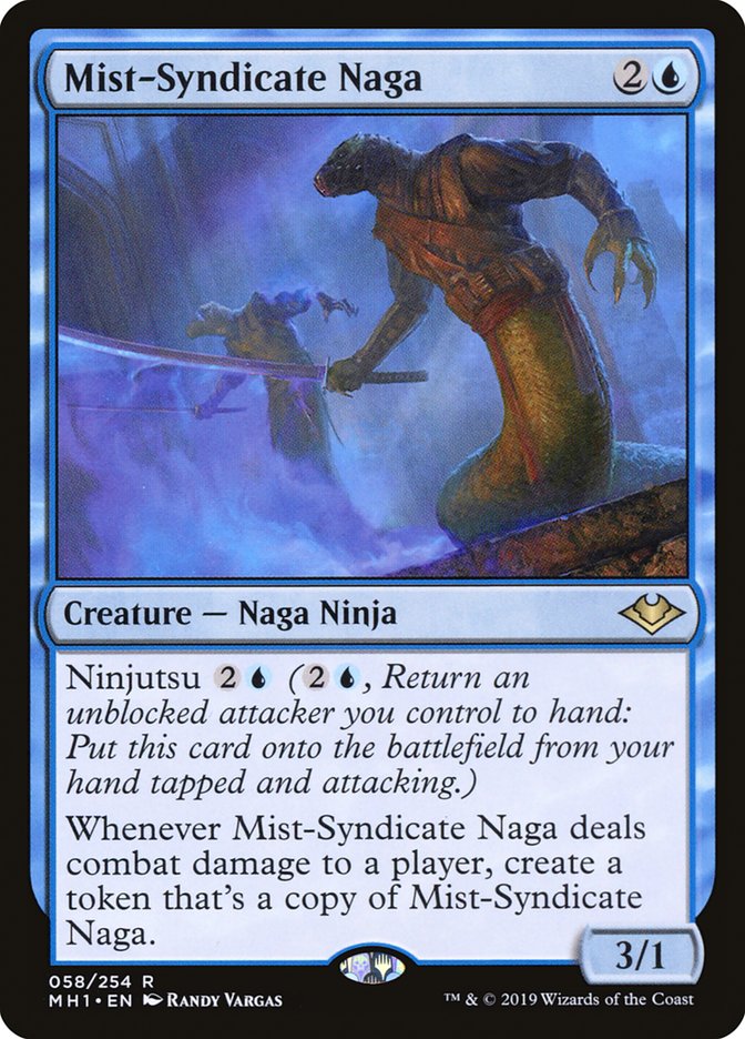 Mist-Syndicate Naga 58/254 (Modern Horizons)  | Good Games Morley