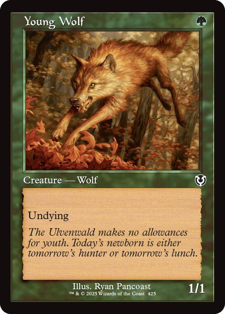 Young Wolf 425/287 (Innistrad Remastered)  - Retro | Good Games Morley