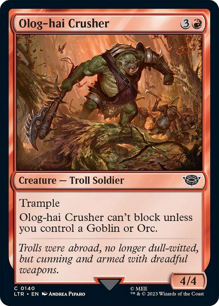 Olog-hai Crusher [The Lord of the Rings: Tales of Middle-Earth] | Good Games Morley