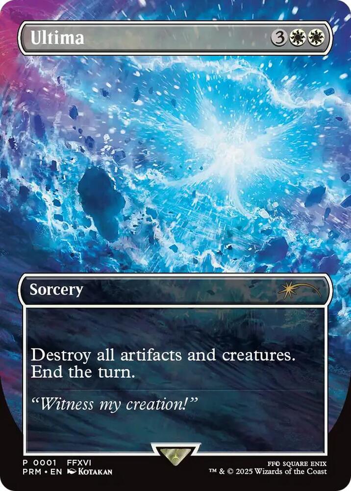 Ultima 1 (Standard Showdown Promos)  - Borderless Foil | Good Games Morley