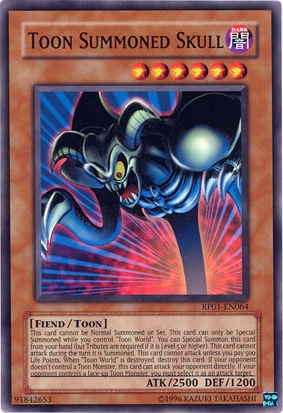 Toon Summoned Skull [RP01-EN064] Common | Good Games Morley