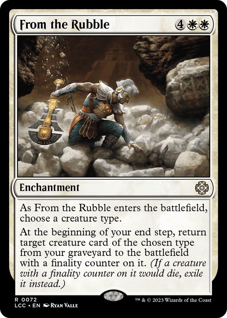 From the Rubble [The Lost Caverns of Ixalan Commander] | Good Games Morley